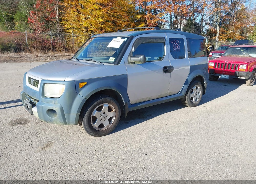 2005 HONDA ELEMENT EX VIN: 5J6YH27675L016777