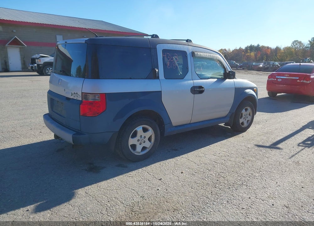 2005 HONDA ELEMENT EX VIN: 5J6YH27675L016777