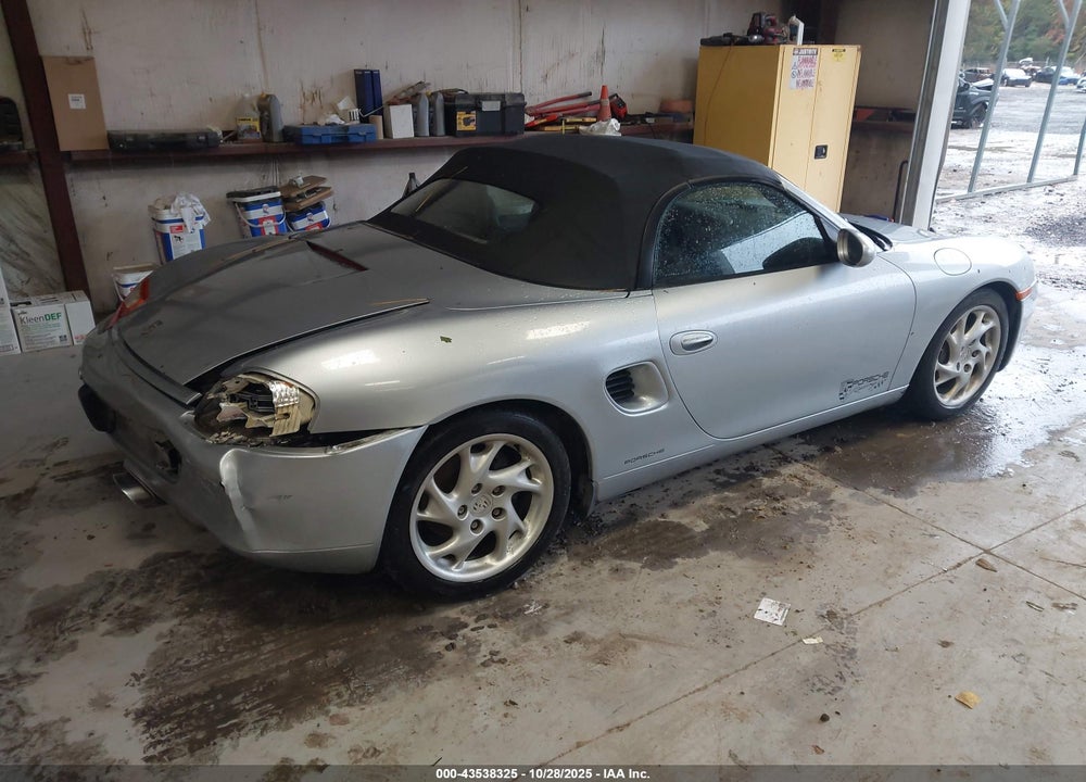 2000 PORSCHE BOXSTER VIN: WP0CA2984YS620459