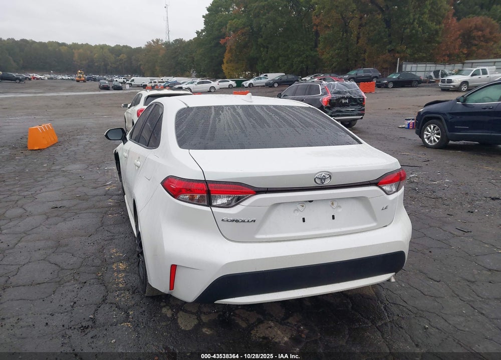 2020 TOYOTA COROLLA VIN: JTDEPRAE9LJ063435