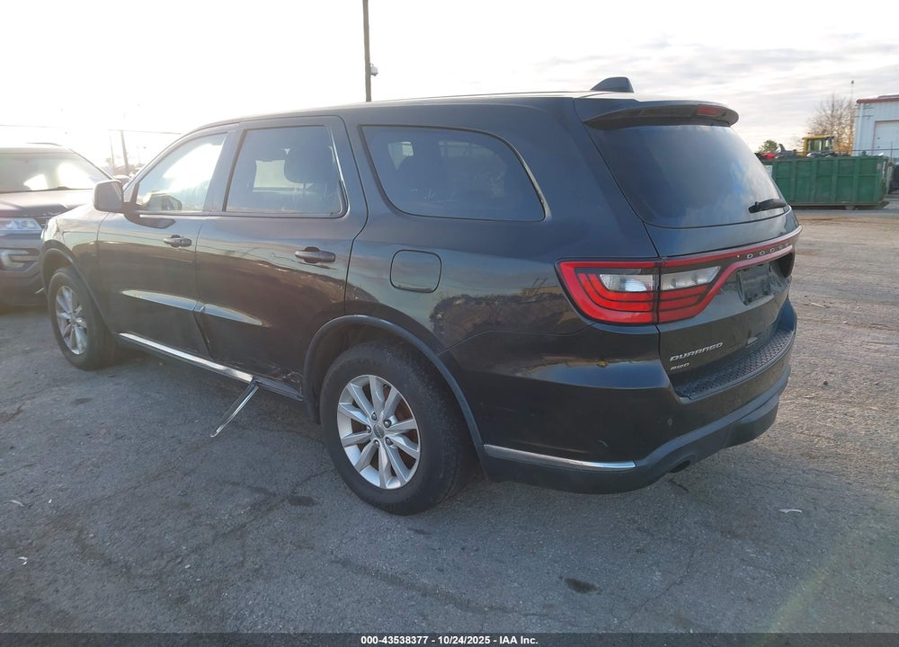 2014 DODGE DURANGO SPECIAL SERVICE VIN: 1C4SDJFT9EC178015