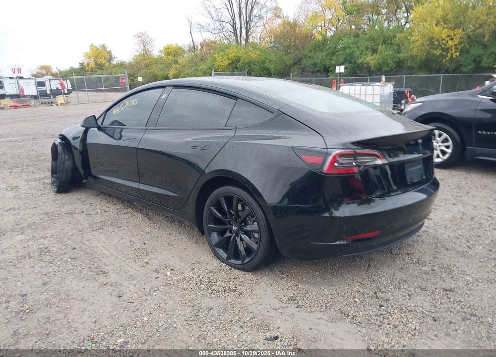 2021 TESLA MODEL 3 STANDARD RANGE PLUS REAR-WHEEL DRIVE VIN: 5YJ3E1EA7MF852181