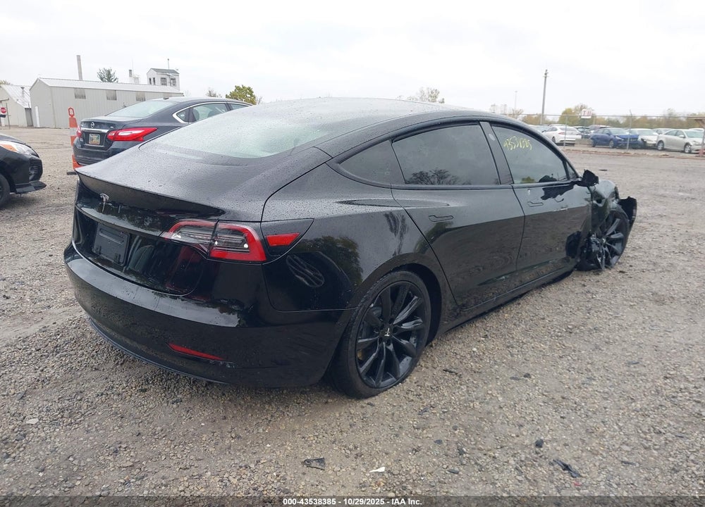 2021 TESLA MODEL 3 STANDARD RANGE PLUS REAR-WHEEL DRIVE VIN: 5YJ3E1EA7MF852181