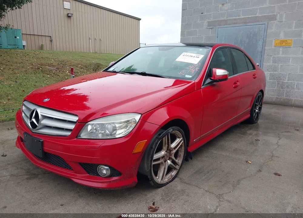 2008 MERCEDES-BENZ C 350 SPORT VIN: WDDGF56X88F165727