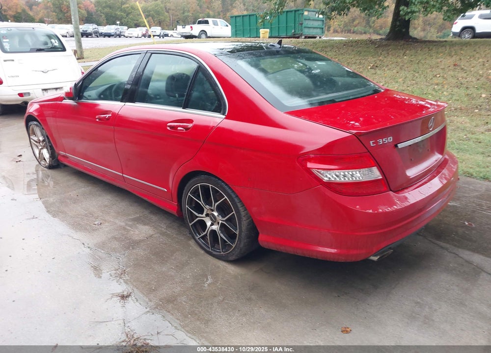 2008 MERCEDES-BENZ C 350 SPORT VIN: WDDGF56X88F165727