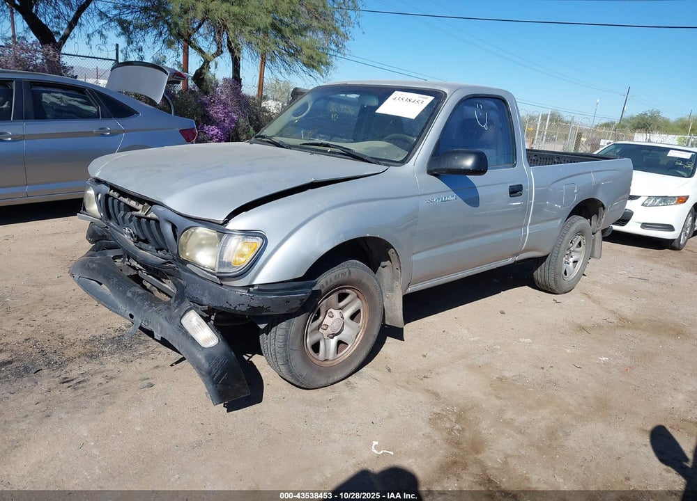 2002 TOYOTA TACOMA VIN: 5TENL42N62Z036467