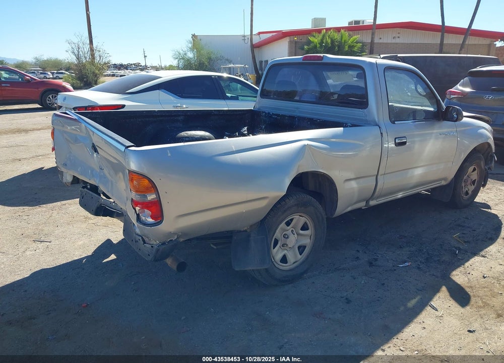 2002 TOYOTA TACOMA VIN: 5TENL42N62Z036467
