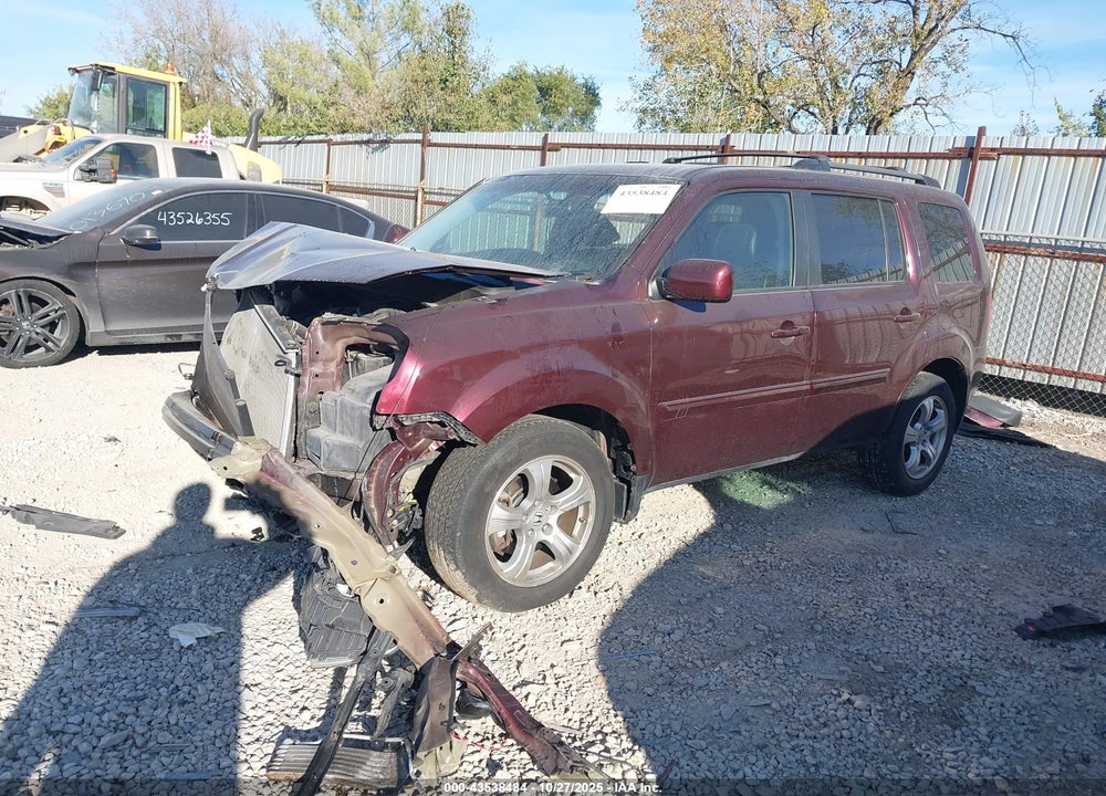 2015 HONDA PILOT VIN: 5FNYF4H59FB020461