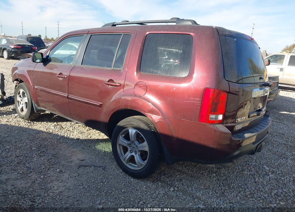 2015 HONDA PILOT VIN: 5FNYF4H59FB020461
