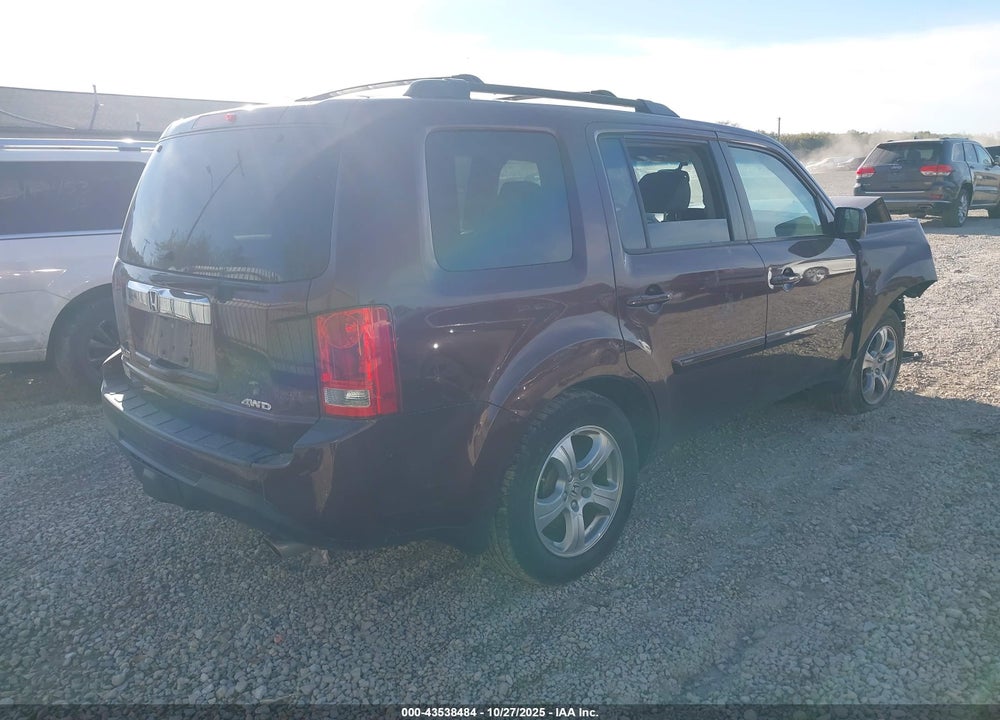2015 HONDA PILOT VIN: 5FNYF4H59FB020461
