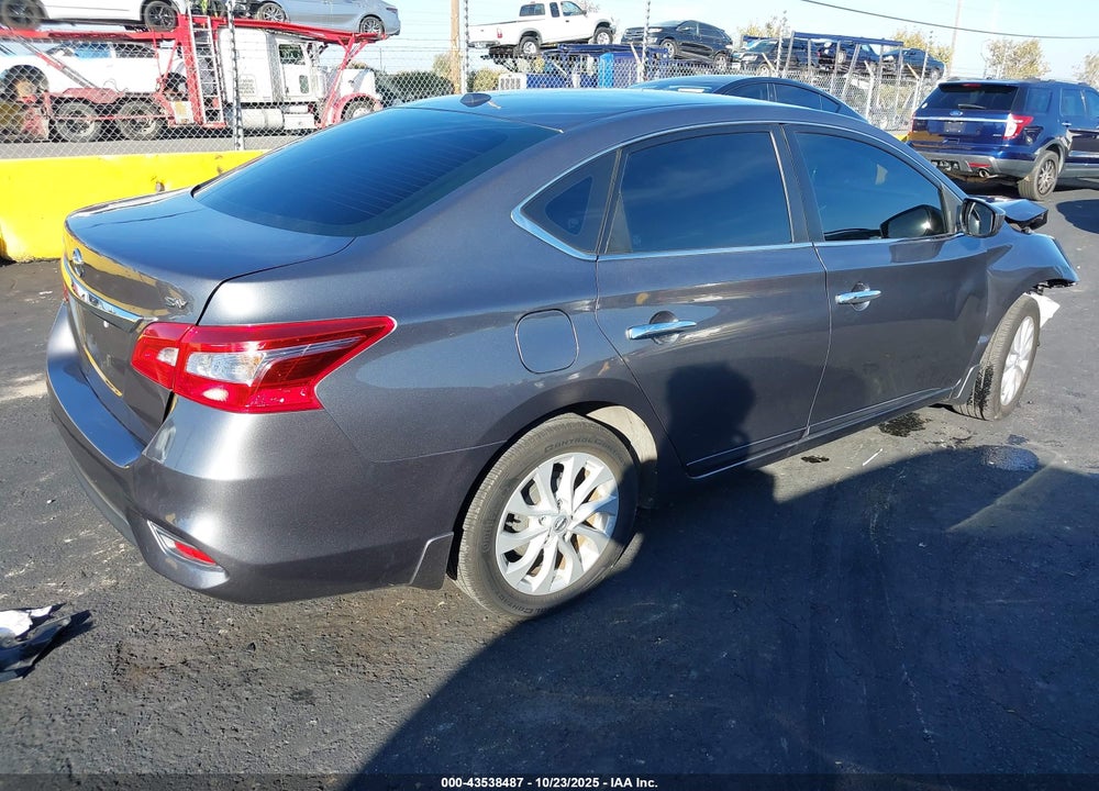 2019 NISSAN SENTRA SV VIN: 3N1AB7AP8KY418627