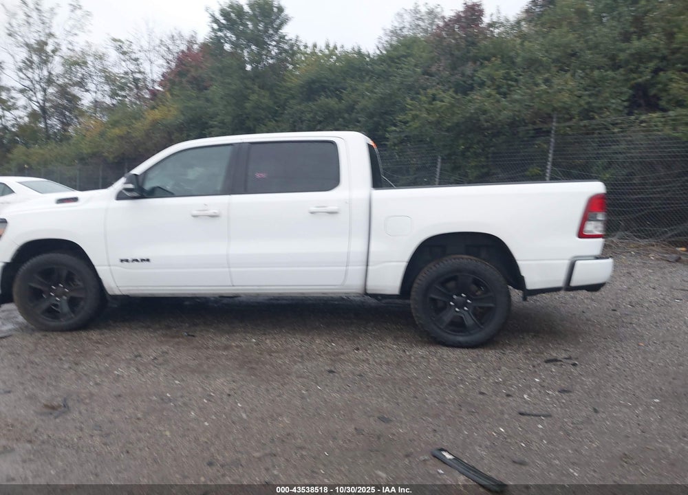 2022 RAM 1500 BIG HORN 4X4 5'7 BOX VIN: 1C6SRFFM1NN314155