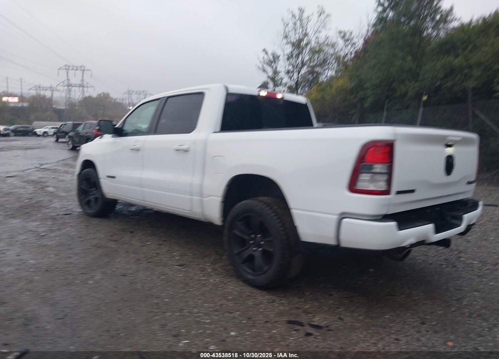 2022 RAM 1500 BIG HORN 4X4 5'7 BOX VIN: 1C6SRFFM1NN314155