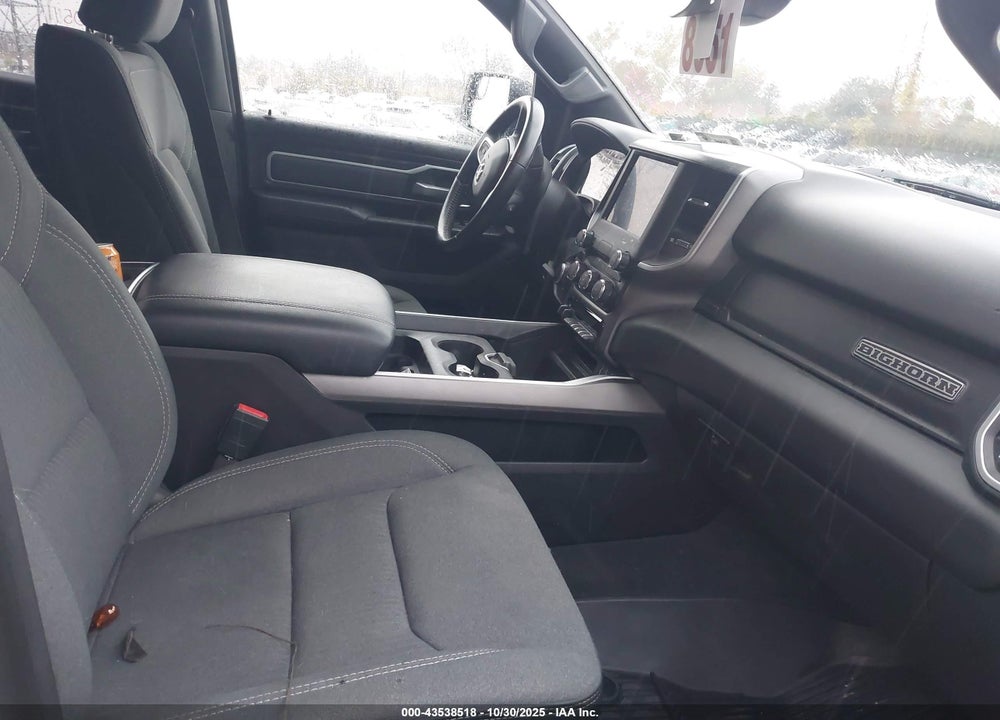 2022 RAM 1500 BIG HORN 4X4 5'7 BOX VIN: 1C6SRFFM1NN314155