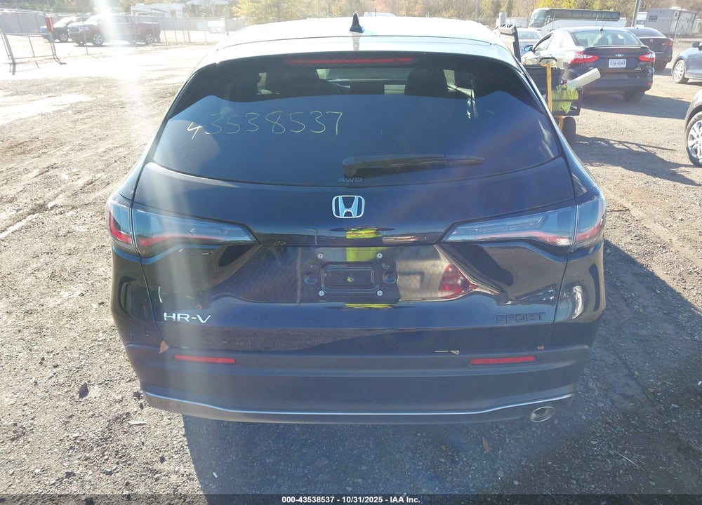 2025 HONDA HR-V AWD SPORT VIN: 3CZRZ2H54SM775758