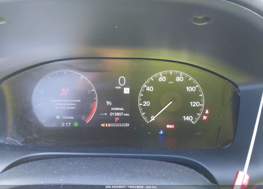 2025 HONDA HR-V AWD SPORT VIN: 3CZRZ2H54SM775758
