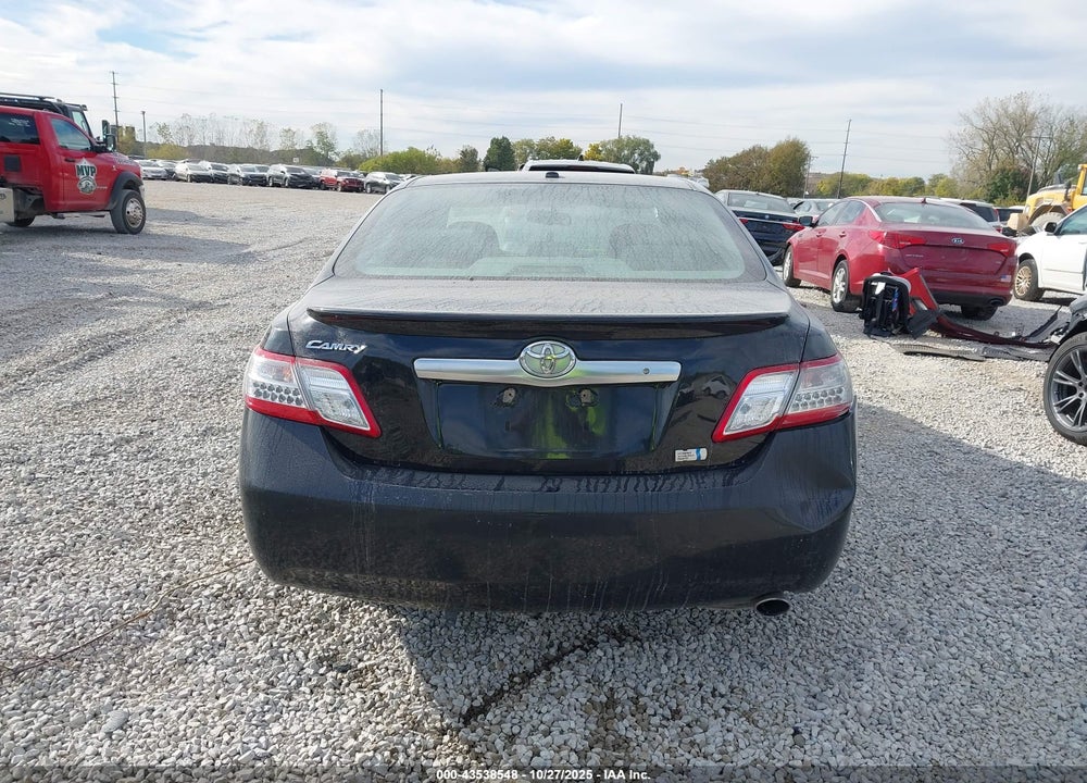 2011 TOYOTA CAMRY HYBRID VIN: 4T1BB3EK7BU134333