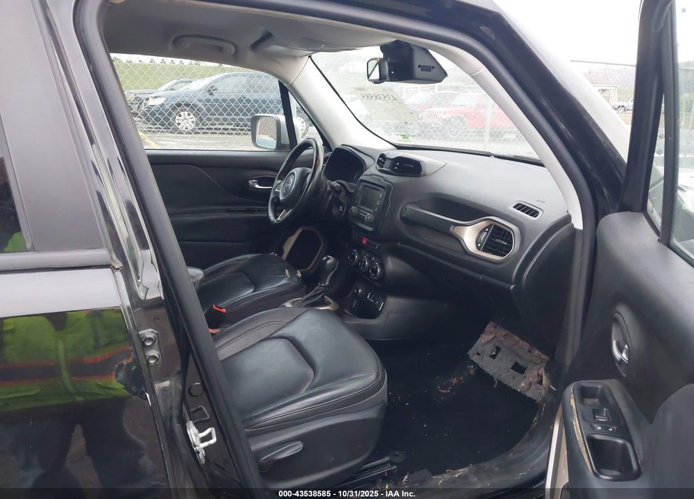 2015 JEEP RENEGADE LIMITED VIN: ZACCJBDTXFPC00395