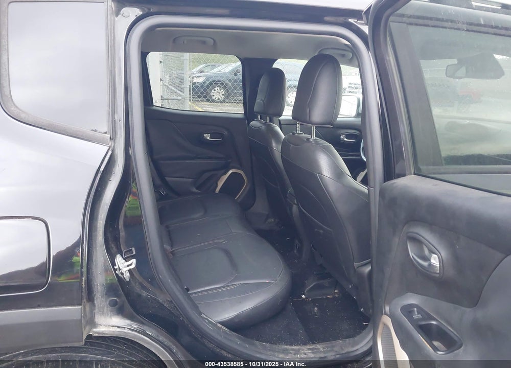 2015 JEEP RENEGADE LIMITED VIN: ZACCJBDTXFPC00395