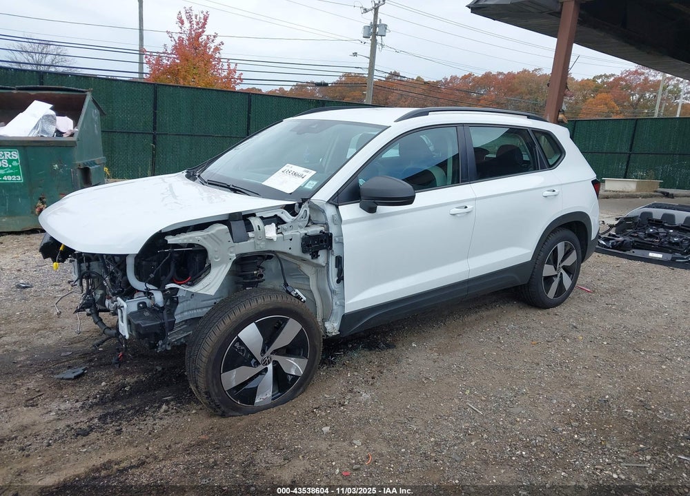 2025 VOLKSWAGEN TAOS VIN: 3VV8C7B28SM015770