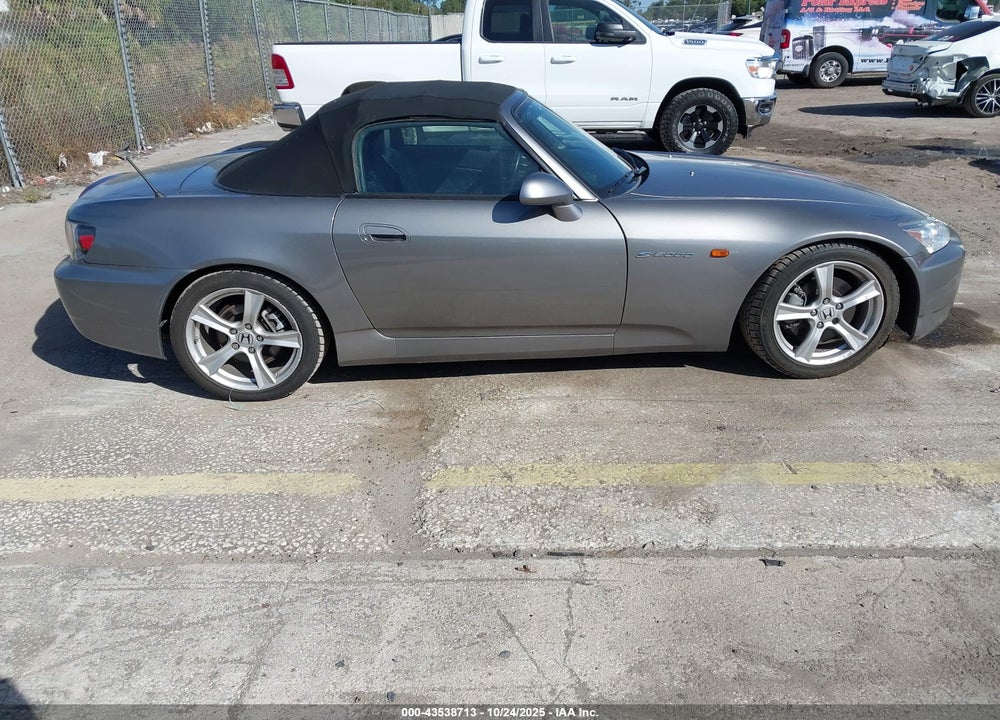 2008 HONDA S2000 VIN: JHMAP214X8S000437