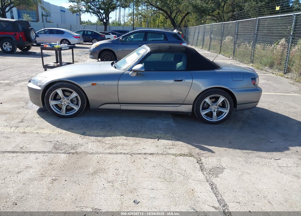 2008 HONDA S2000 VIN: JHMAP214X8S000437
