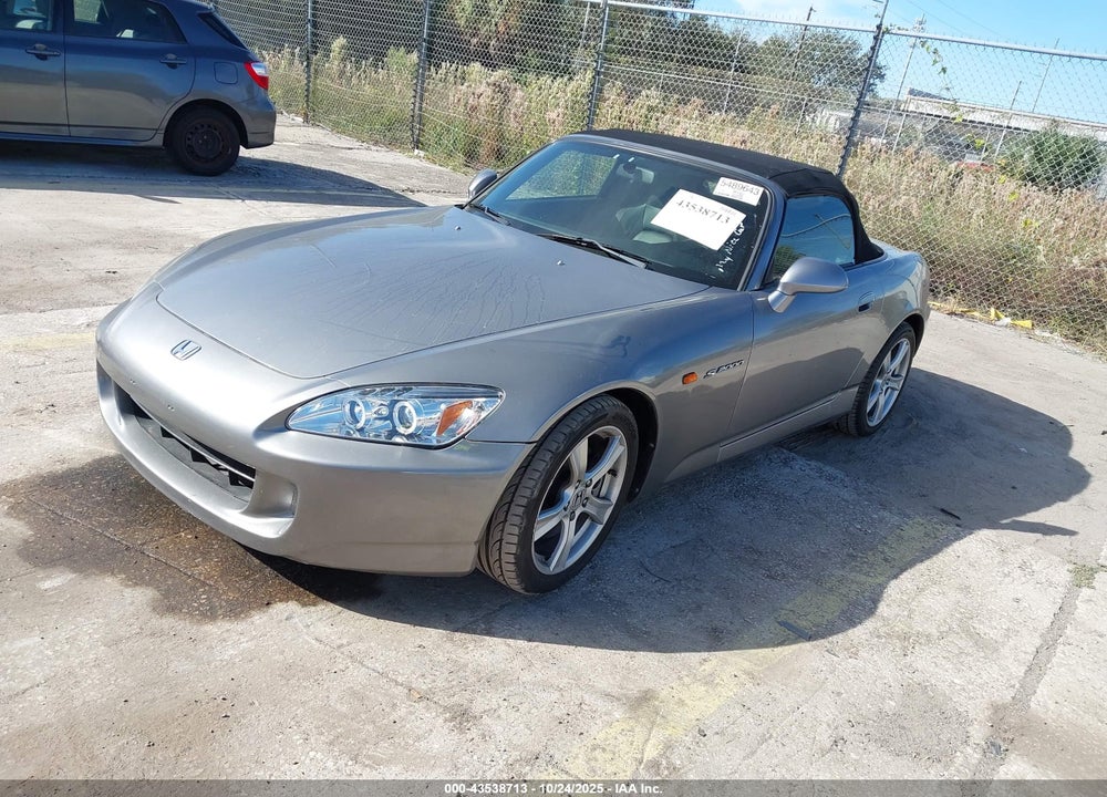 2008 HONDA S2000 VIN: JHMAP214X8S000437