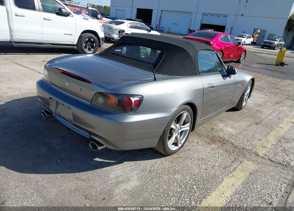 2008 HONDA S2000 VIN: JHMAP214X8S000437