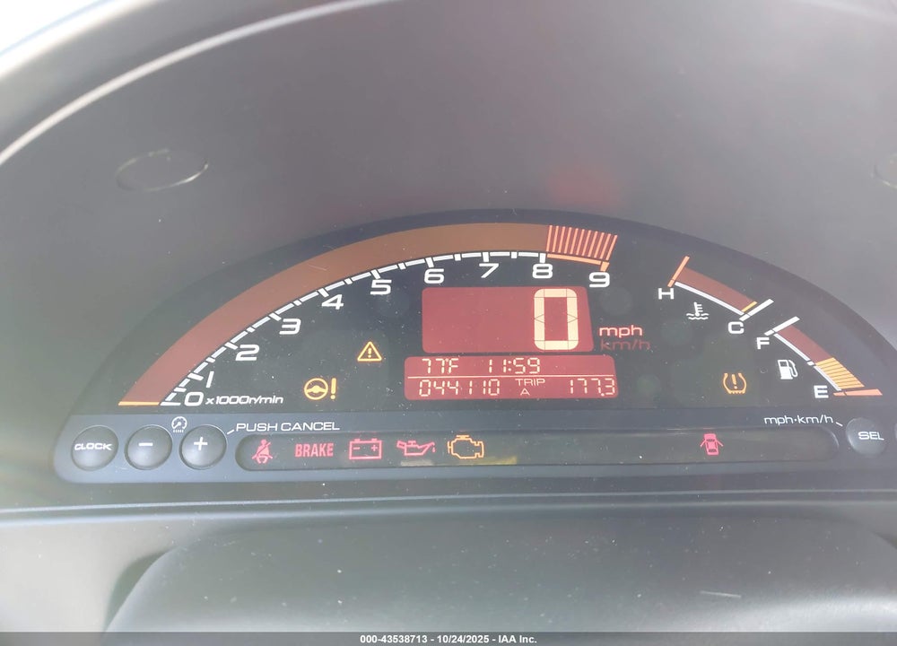 2008 HONDA S2000 VIN: JHMAP214X8S000437