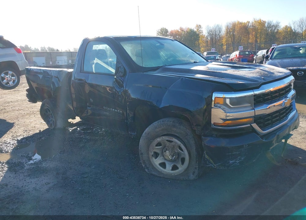 2018 CHEVROLET SILVERADO 1500 WT VIN: 1GCNKNEH5JZ294665