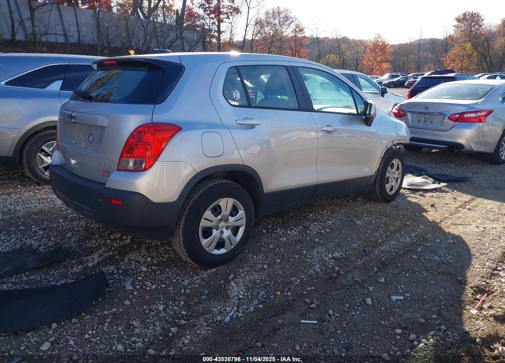 2015 CHEVROLET TRAX VIN: KL7CJKSB2FB250192