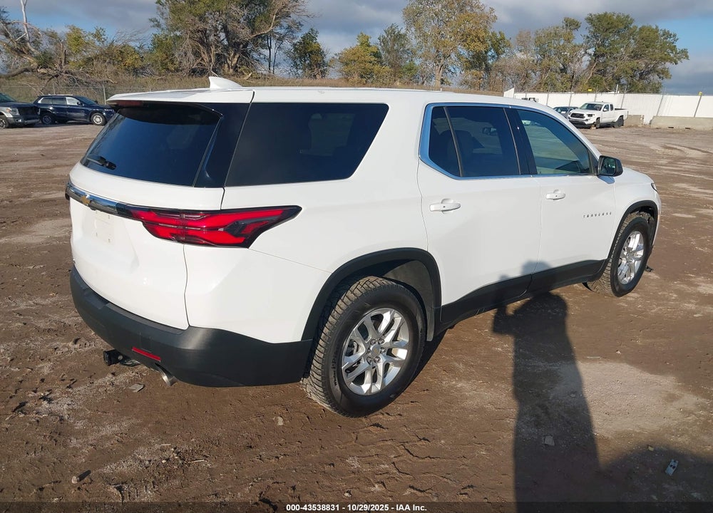 2022 CHEVROLET TRAVERSE AWD LS VIN: 1GNEVFKW2NJ110617