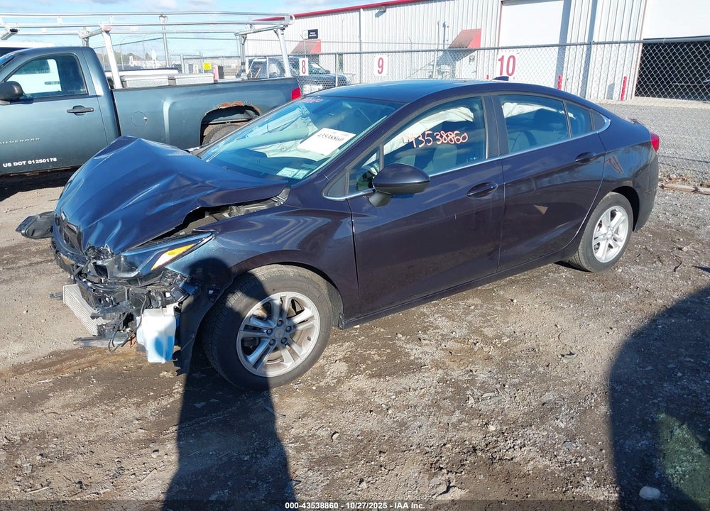 2016 CHEVROLET CRUZE LT AUTO VIN: 1G1BE5SM5G7305219