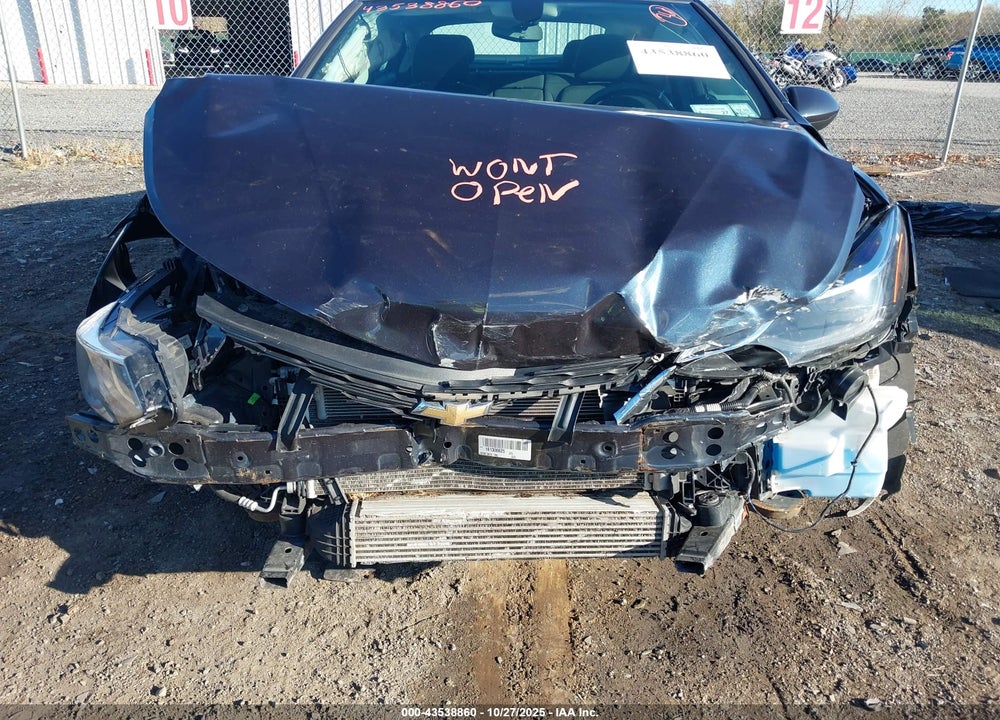 2016 CHEVROLET CRUZE LT AUTO VIN: 1G1BE5SM5G7305219
