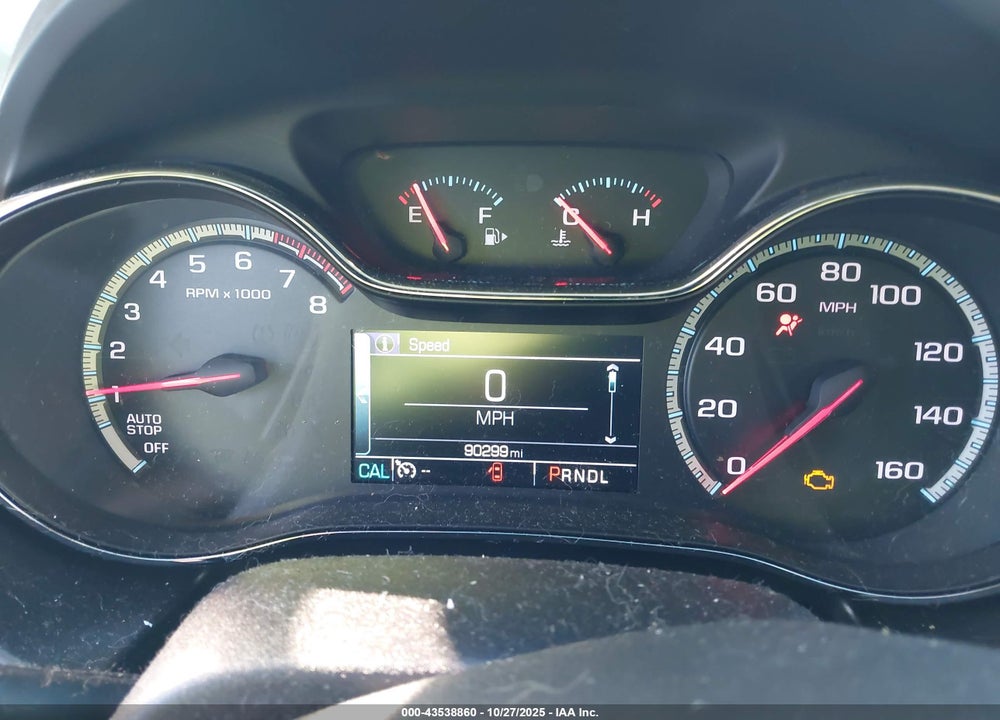 2016 CHEVROLET CRUZE LT AUTO VIN: 1G1BE5SM5G7305219