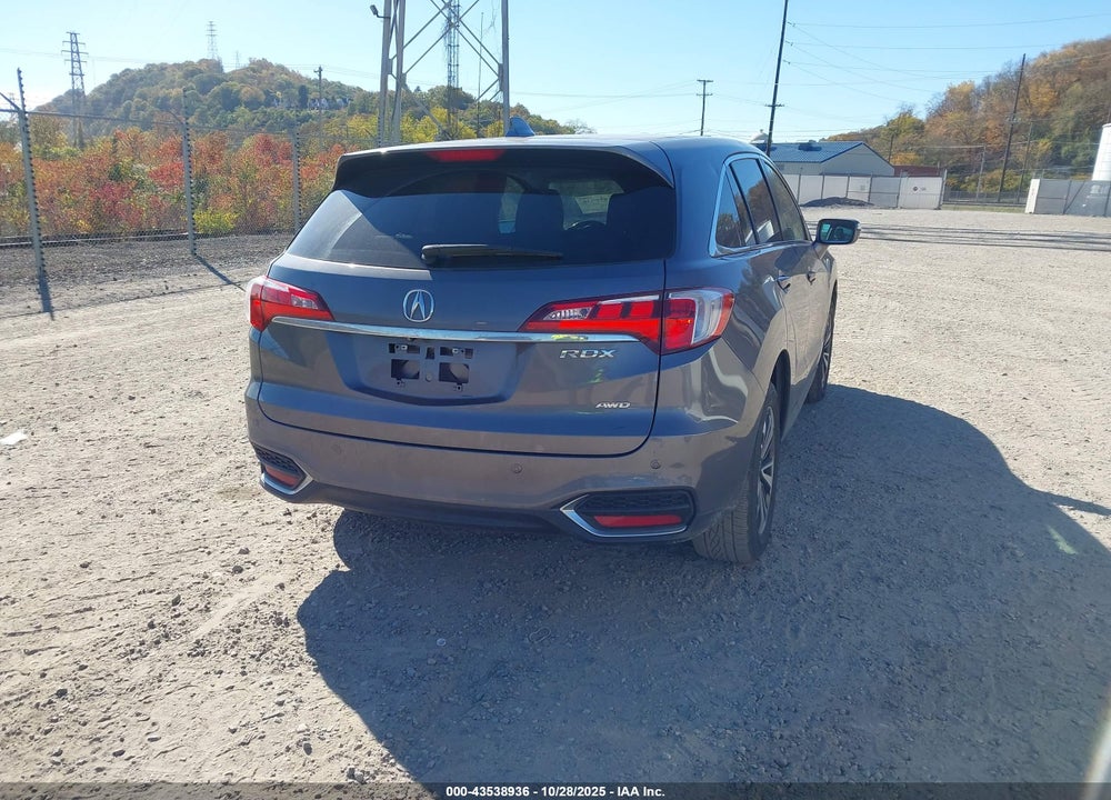 2017 ACURA RDX VIN: 5J8TB4H7XHL018596