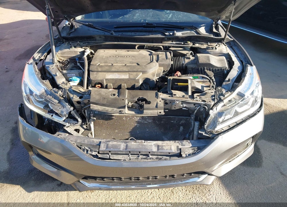 2016 HONDA ACCORD EX-L V-6 VIN: 1HGCR3F82GA028664
