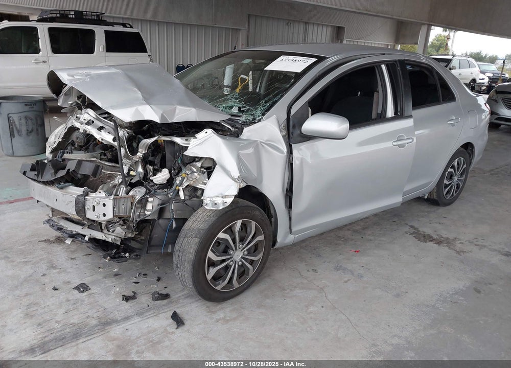 2012 TOYOTA YARIS VIN: JTDBT4K39C1418554