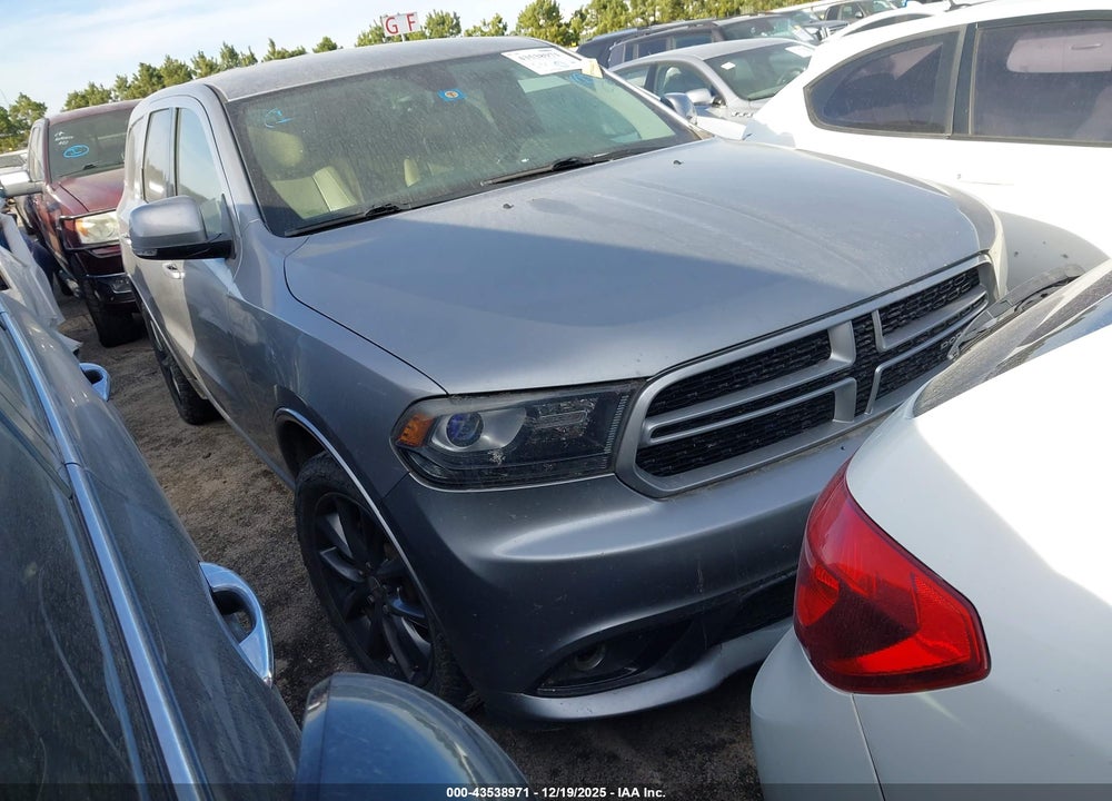 2017 DODGE DURANGO GT RWD VIN: 1C4RDHDG4HC724124