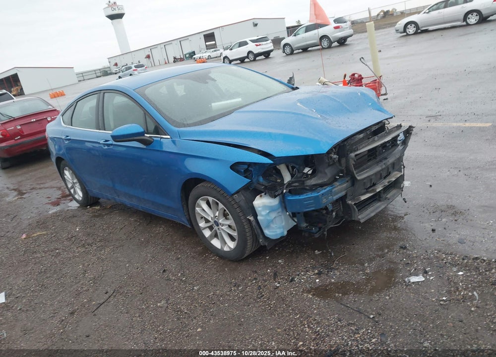 2020 FORD FUSION SE VIN: 3FA6P0HDXLR170521