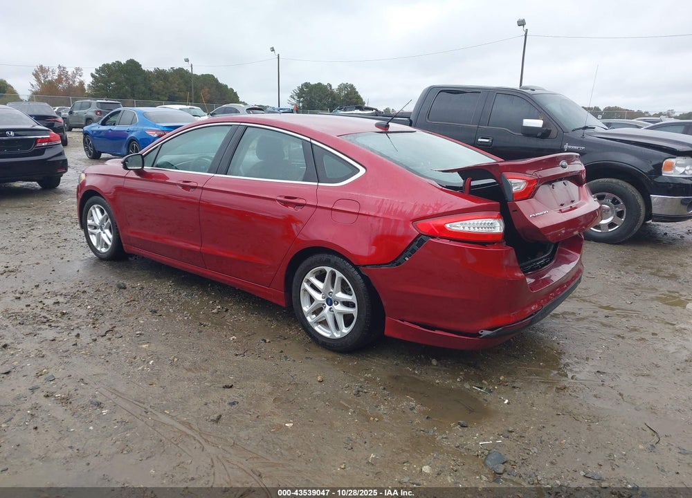 2016 FORD FUSION SE VIN: 1FA6P0HD2G5107180