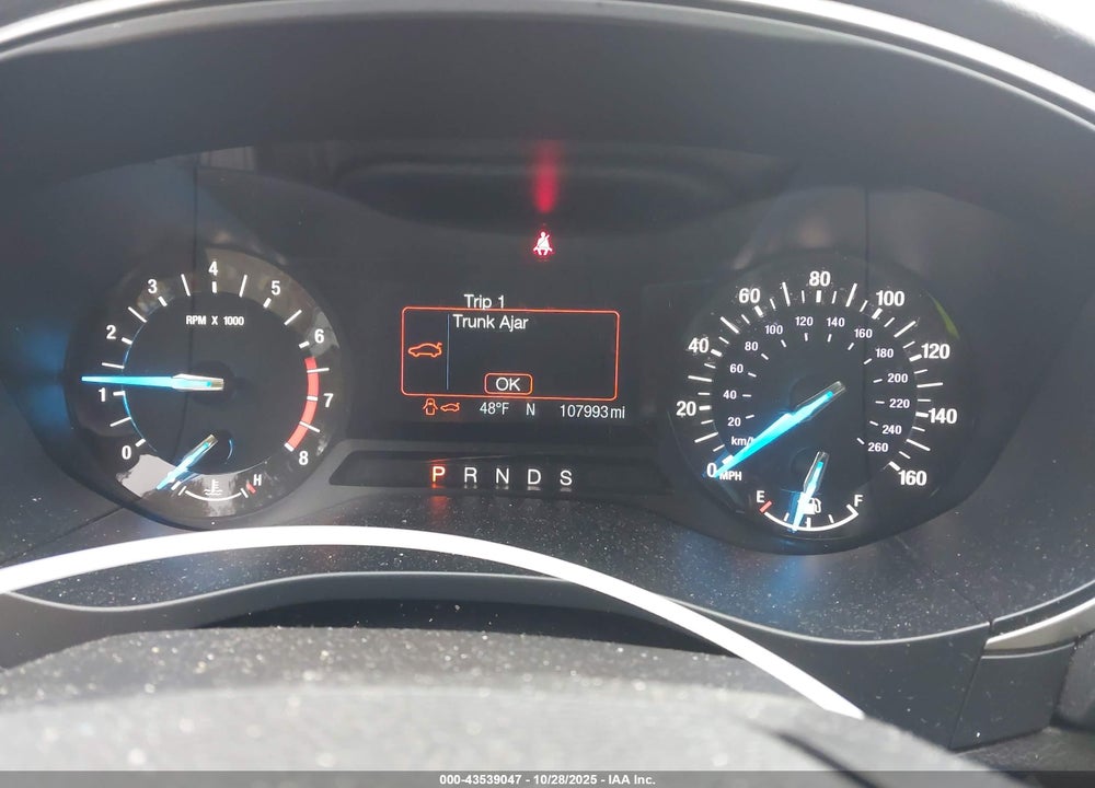 2016 FORD FUSION SE VIN: 1FA6P0HD2G5107180