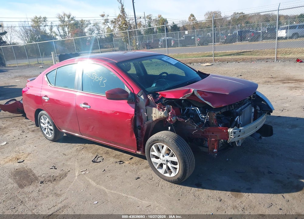 2019 NISSAN VERSA 1.6 SV VIN: 3N1CN7AP4KL827396