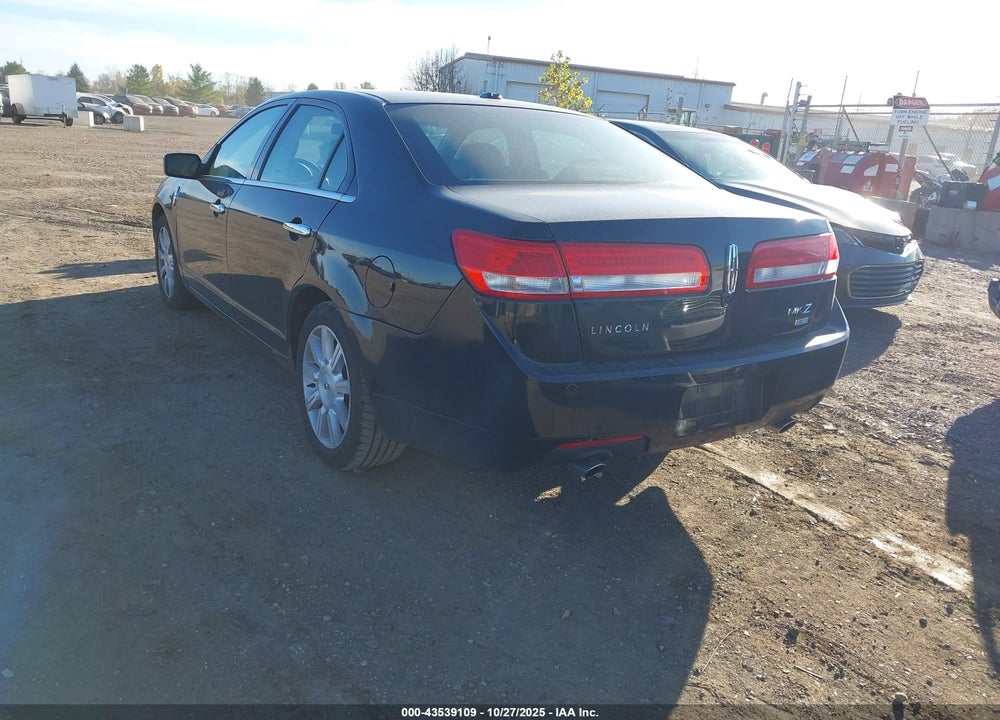 2010 LINCOLN MKZ VIN: 3LNHL2JC8AR619943