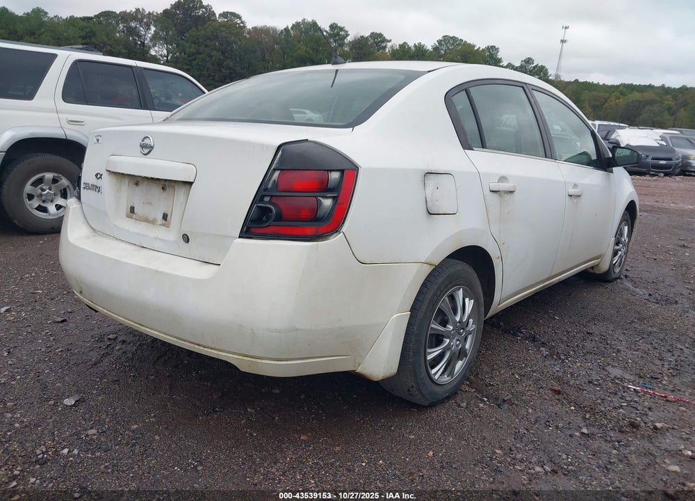 2008 NISSAN SENTRA 2.0 VIN: 3N1AB61E58L692978