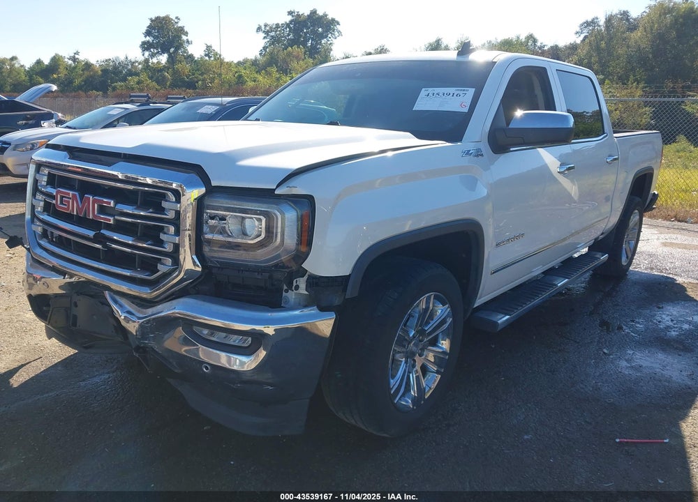2018 GMC SIERRA 1500 SLT VIN: 3GTU2NEC6JG637449