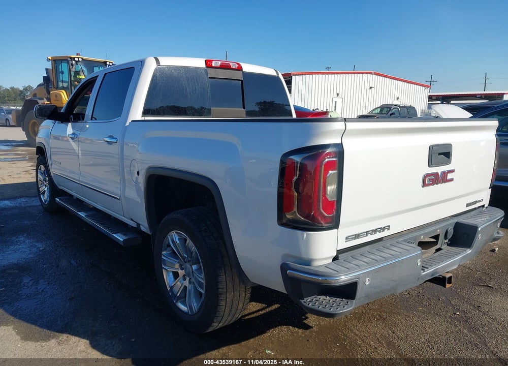 2018 GMC SIERRA 1500 SLT VIN: 3GTU2NEC6JG637449