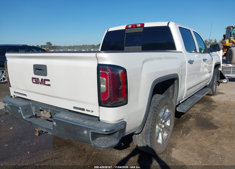 2018 GMC SIERRA 1500 SLT VIN: 3GTU2NEC6JG637449