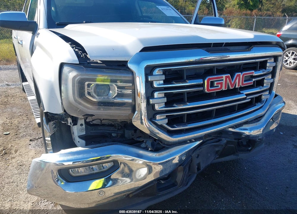 2018 GMC SIERRA 1500 SLT VIN: 3GTU2NEC6JG637449