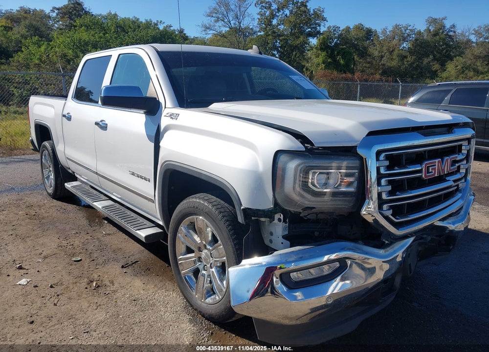 2018 GMC SIERRA 1500 SLT VIN: 3GTU2NEC6JG637449